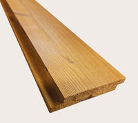 Värmebehandlad Furu - Spårpanel finsågad 21x117 mm