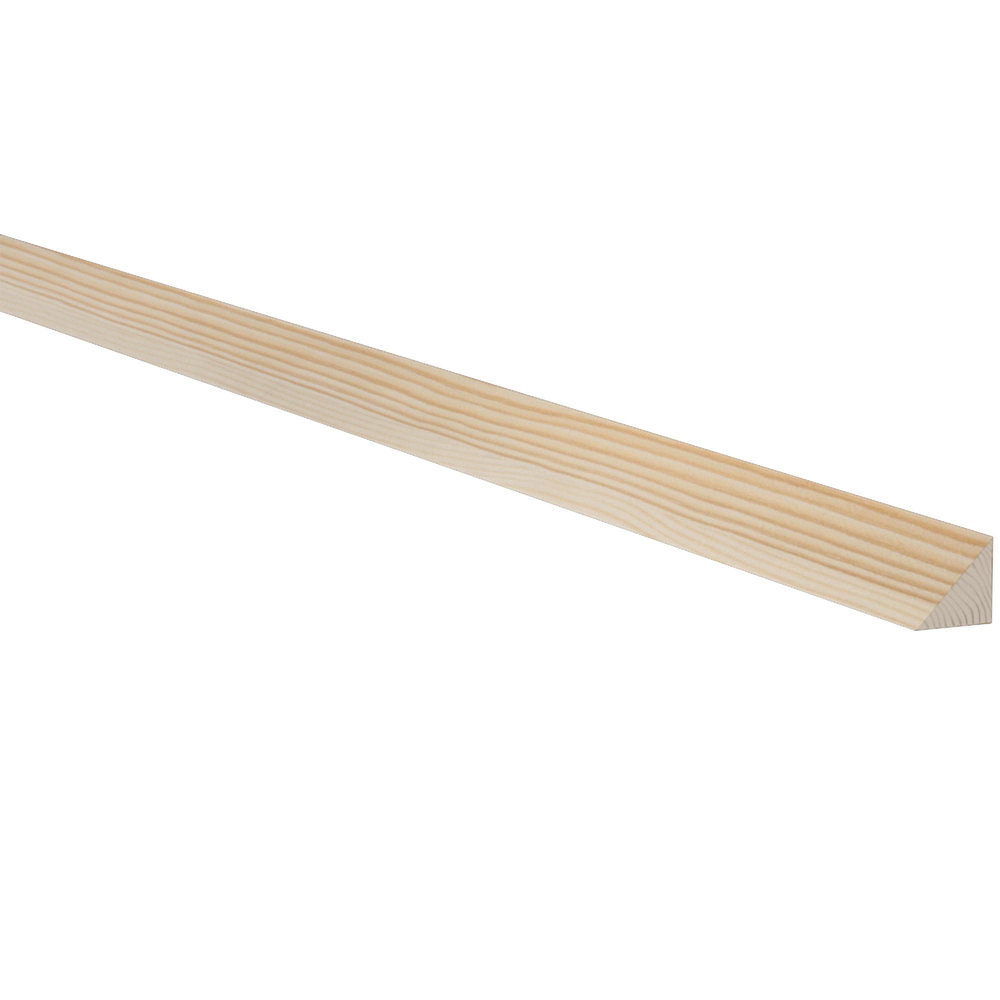 Trekantslist Obehandlad Gran