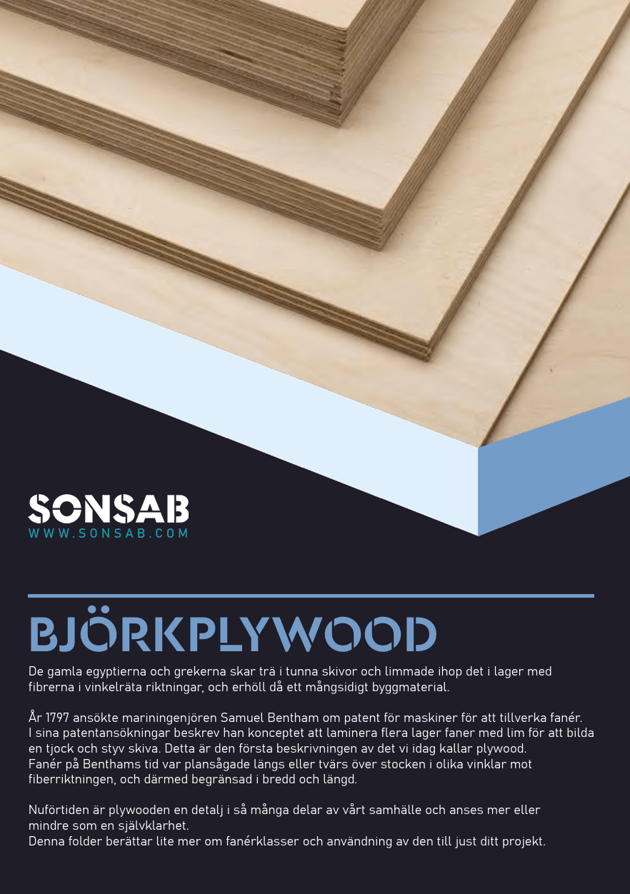 Björkplywood